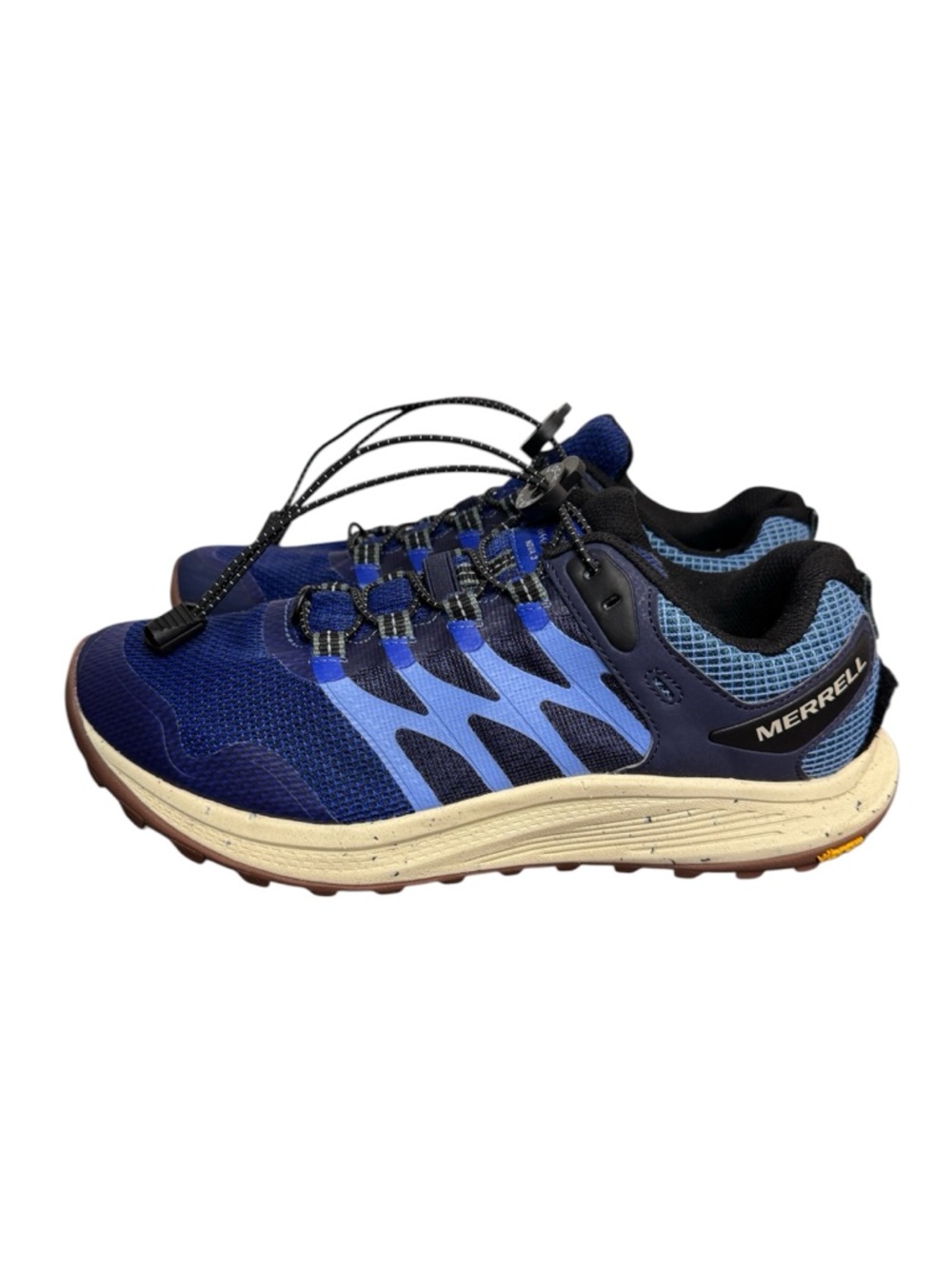 Merrell Nova 3 Men's Size 8 Blue Trail Running Trainers Shoes Hiking Outdoors